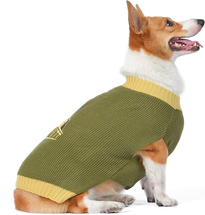 STAR WARS Boba Fett Dog Sweater, Large (L) | Dog Sweater, Pet Apparel | Gifts for Star Wars Fans