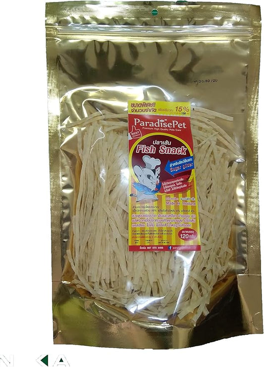 1 Sachet Sugar Glider, Hamster, Squirrel, Hedgehog, Chinchillas, Rabbit, Ferret, Small Exotic Pet Food Supplies Fish Snack 120 g. + 10% Bonus = 138 g.