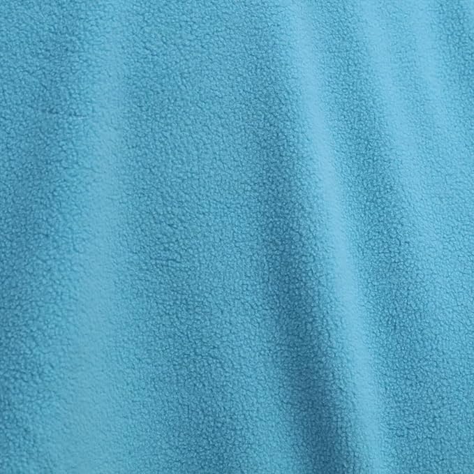 LEAFOREST Horse Fleece Blanket Polar Fleece Cooler Liner Soft Exercise Blankets for Horses Moisture Wicking Sheet in The Barn, Stable, Stall, Pasture, Paddock Blue 81 inches