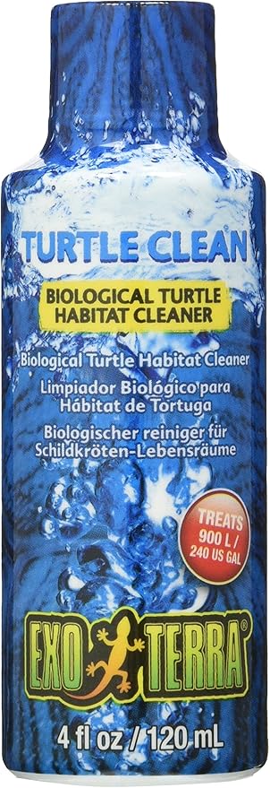 Exo Terra Exo Terra Turtle Clean Biological Turtle Habitat Cleaner, 120 ml