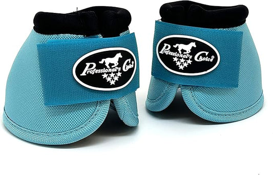 Professional's Choice Horse Equine Overreach Ballistic Bell Boots Navy Blue