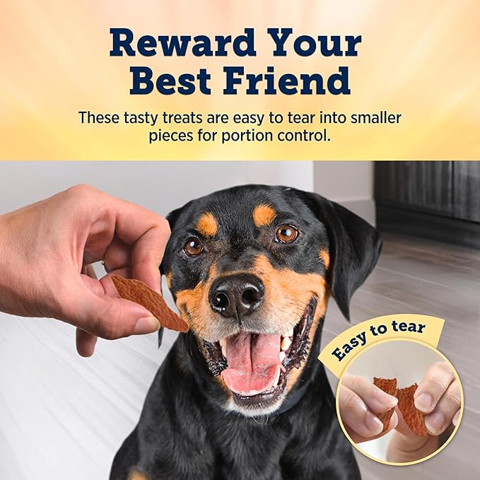 Blue Buffalo True Chews Premium Jerky Cuts Dog Treats, Made in the USA with Natural Ingredients, Chicken, 32-oz Bag