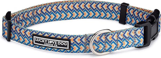 Lucky Love Dog Collars, Comfortable, Soft, Cute Dog Collar for Large Dogs, Murphy, Large