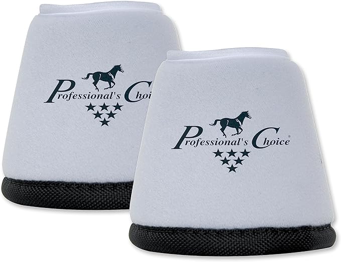 Professional's Choice Quick-Wrap Bell Boots | Ultimate in Hoof and Soft Tissue Protection | 360 Degree Wrap | Small, Medium, Large