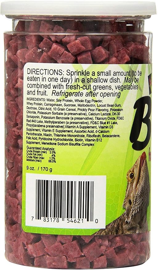 Nature Zone Nutri Bites for Bearded Dragons 9 oz - Pack of 3