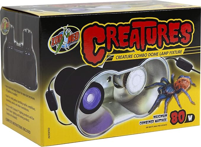 Zoo Med (CT-36) Creature Dual Dome Light Fixture