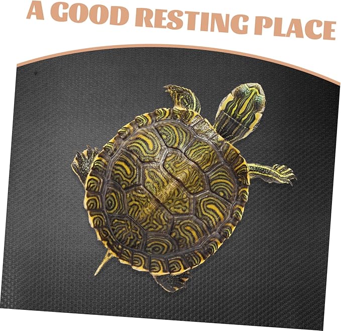 DECHOUS Reptile Carpet Mat for Lizards Snakes Turtles Soft Non Slip Substrate Bedding for Terrarium Setup Comfortable Reptile Accessory for Bearded Dragons and Geckos