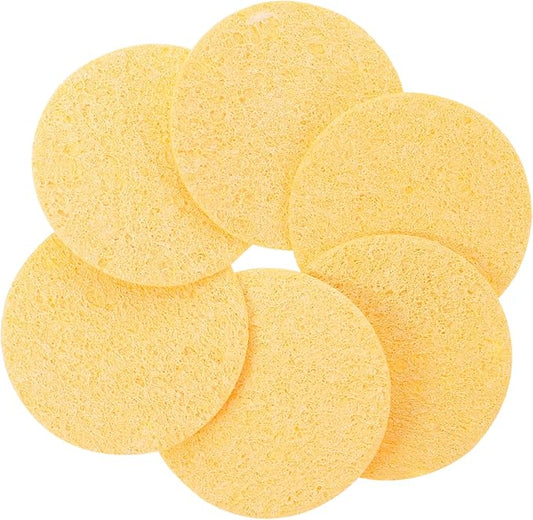VILLCASE 12pcs Hermit Crab Sponges Pet Crab Sea Sponges Water Dish Provide Nutrients for Pet Tank Humidity Supplies