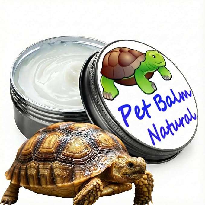 RONDURE Tortoise Shell Conditioner Balm – 2.7 OZ Moisturizer and Protector for Turtle Dry Shell Care – Treatment for Sulcata and Russian Tortoise