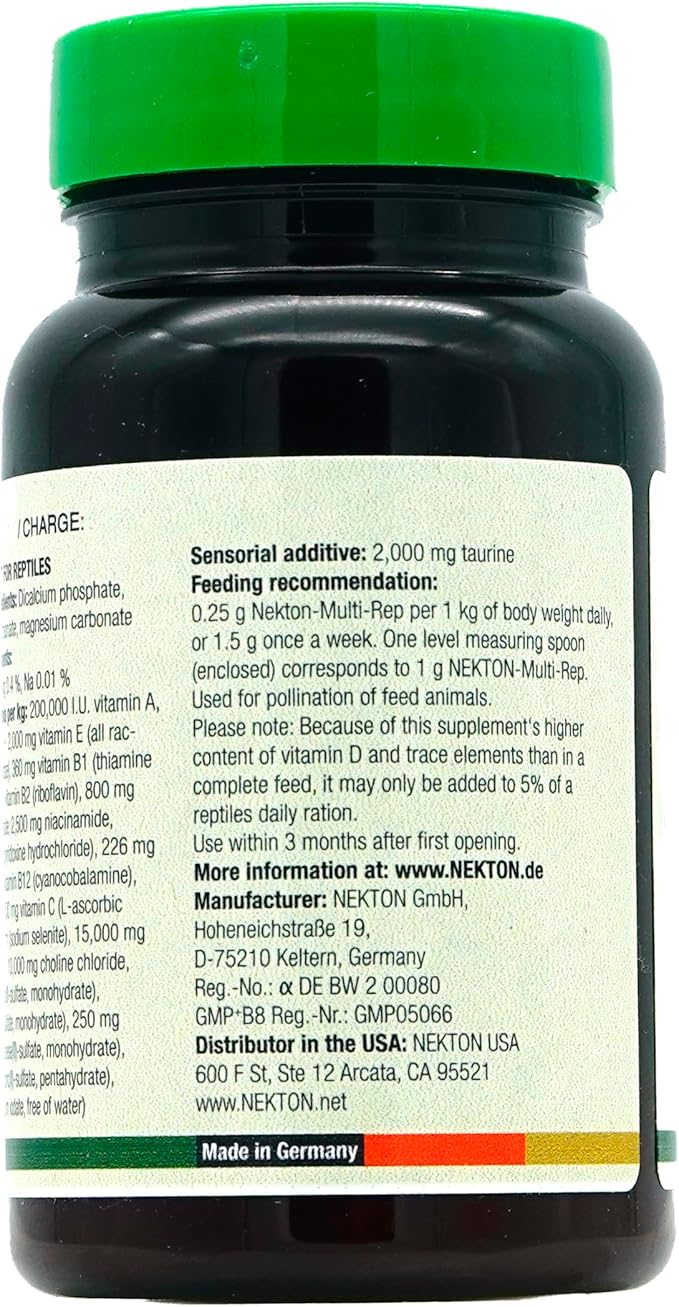 Nekton Multi-Rep Vitamins and Minerals for All Reptiles 75g / 2.55oz