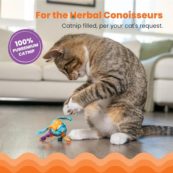 Catstages Tons of Tails Dental Catnip Cat Toy (Pack of 2) - Image 4