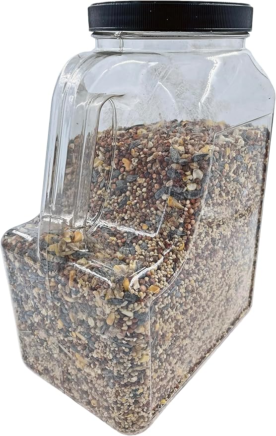 Bits N Things Wild Bird Food | Made in USA & All Season | (7 lbs., Value Feed Mix)