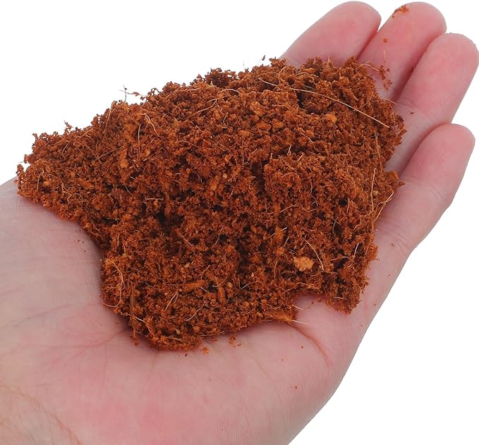 Hermit Crab Substrate Coconut Fiber, High Absorbent Soil Mix for Land Hermit Crab Habitat, Terrarium Bedding Substrate for Nesting and Tank Care 500g