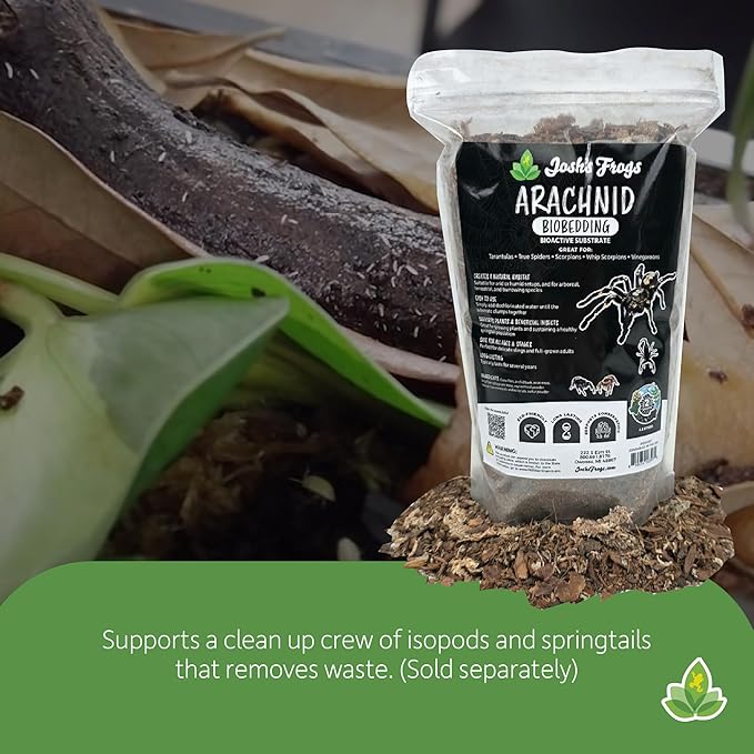 Josh's Frogs Arachnid BioBedding Bioactive Substrate (1 Quart)