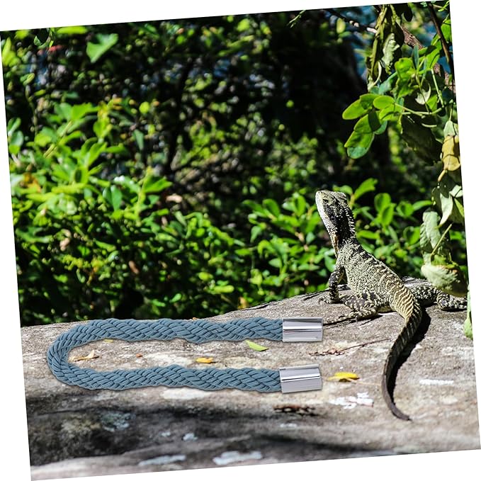 ibasenice Crab Climbing Rope Toy Reptile Swing for Lizards Geckos Snakes Terrarium Accessory Multipurpose Pet Playset