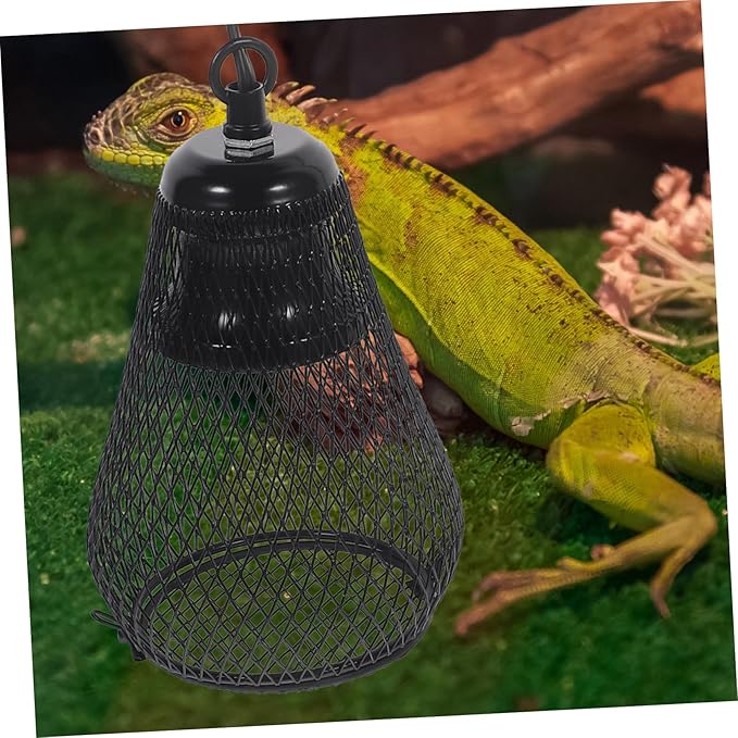 Abaodam Reptile Hide Scald Cover Lamp Bulb Lampshade Material Easy to Use Protect Your Pet
