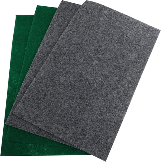 Toddmomy 4pcs Reptile Carpet Mat for Terrarium Bedding Lizard Snake Turtle Substrate Easy to Cut Comfortable Leak Reptile Tanks