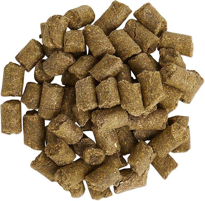 Uckele SmartEquine Equi Treats | Made with Timothy Grass & Sunflower Meal | High-Fiber Horse Treats | Low ESC & Starch | Bite-Sized | No Added Sugar | Cookies for Horses | 4 LB (4 LB, Peppermint).