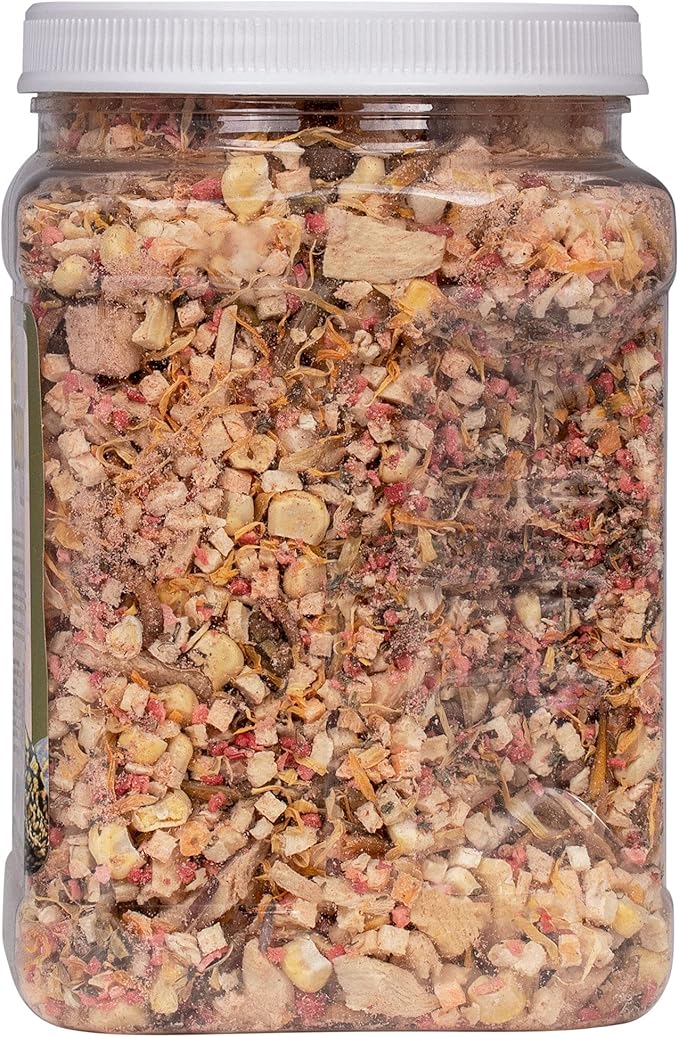 Healthy Herp Box Turtle Food Instant Meal for Reptiles - Nutritious Turtle Food, Tortoise Habitat Accessories, Tortoise Food - Made in USA, Quick Prep - 10.5 oz (310g)