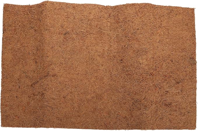 POPETPOP Natural Coconut Fiber Reptile Mat Breathable Terrarium Bedding Liner for Reptiles for Lizard Supplies and Easy to Durable