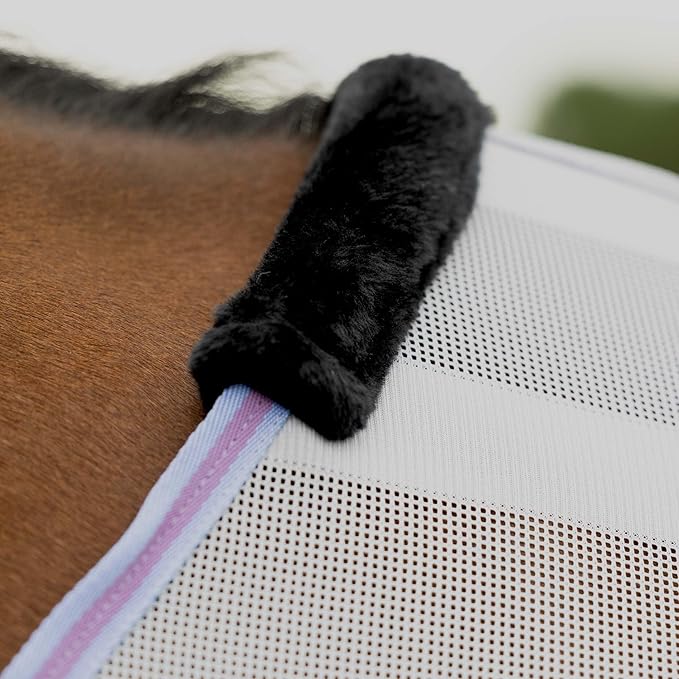 Equinavia Sefyr Breathable Lightweight Cooling Scrim Sheet - Grey/Orchid Mist - XL