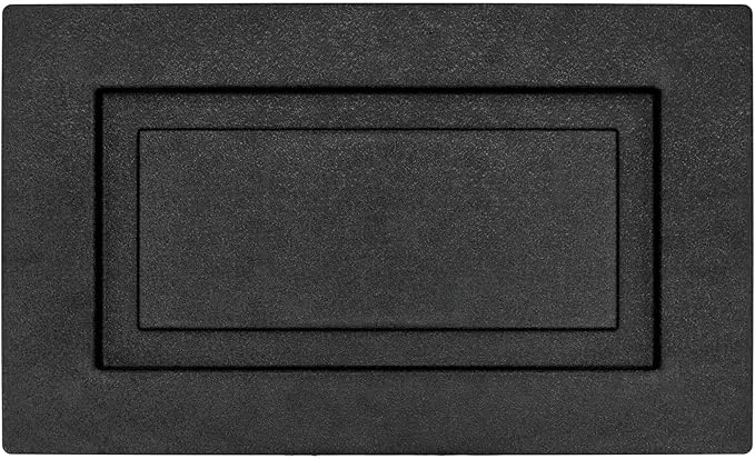 Jackel Crawl Space Vent Cover - 8"" x 16"" - Black