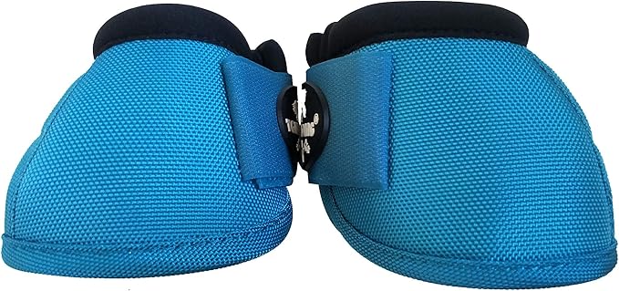 TGW RIDING 2520D Horse Bell Boots No-Turn Horse Bell Boots, Equine Ballistic Hoof Overreach Bell Boot, Pair