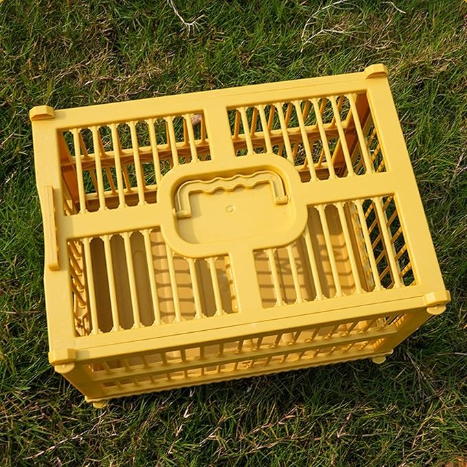 Bird Travel Cage | Transport Cage with Standing Perch for Birds,Ventilated Cockatoo Carrier - for Parrot Parakeet Cockatiel Conure Finch Lovebird Cockatoo Travel Indoor Outdoor Walking