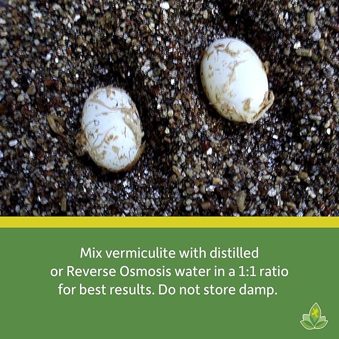 Josh's Frogs Vermiculite for Incubating Reptile Eggs, Housing Crickets and Starting Seeds (10 Quarts)