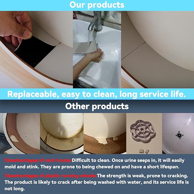 12 in Large Silent Exercise Hamster Wheel – Wooden Hamster Wheel with Removable Washable Track, Quiet Wheel for Gerbils, Mouse, Syrian Hamster,Hedgehog
