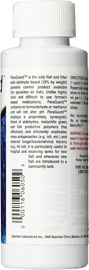 Seachem StressGuard Slime Coat Protection ParaGuard for External Infections (500ml + 100ml)