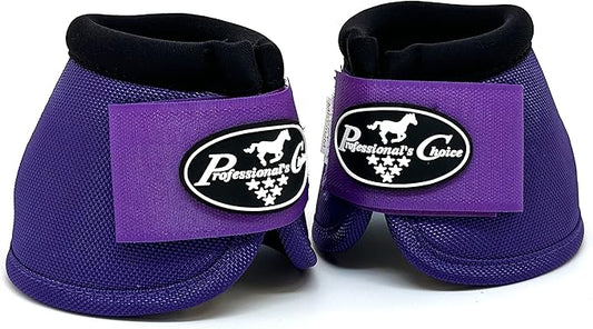 Professional's Choice Horse Equine Overreach Ballistic Bell Boots Navy Blue
