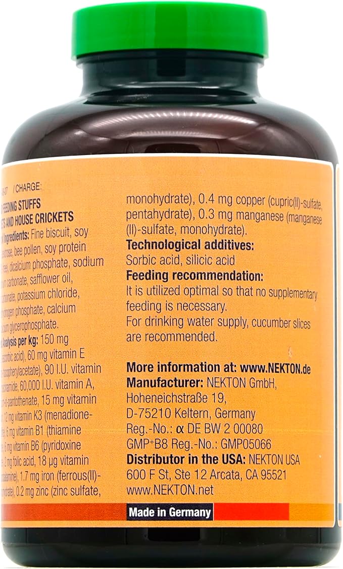 Nekton-Grillen Concentrate For Breeding Crickets 250G (8.81Oz)