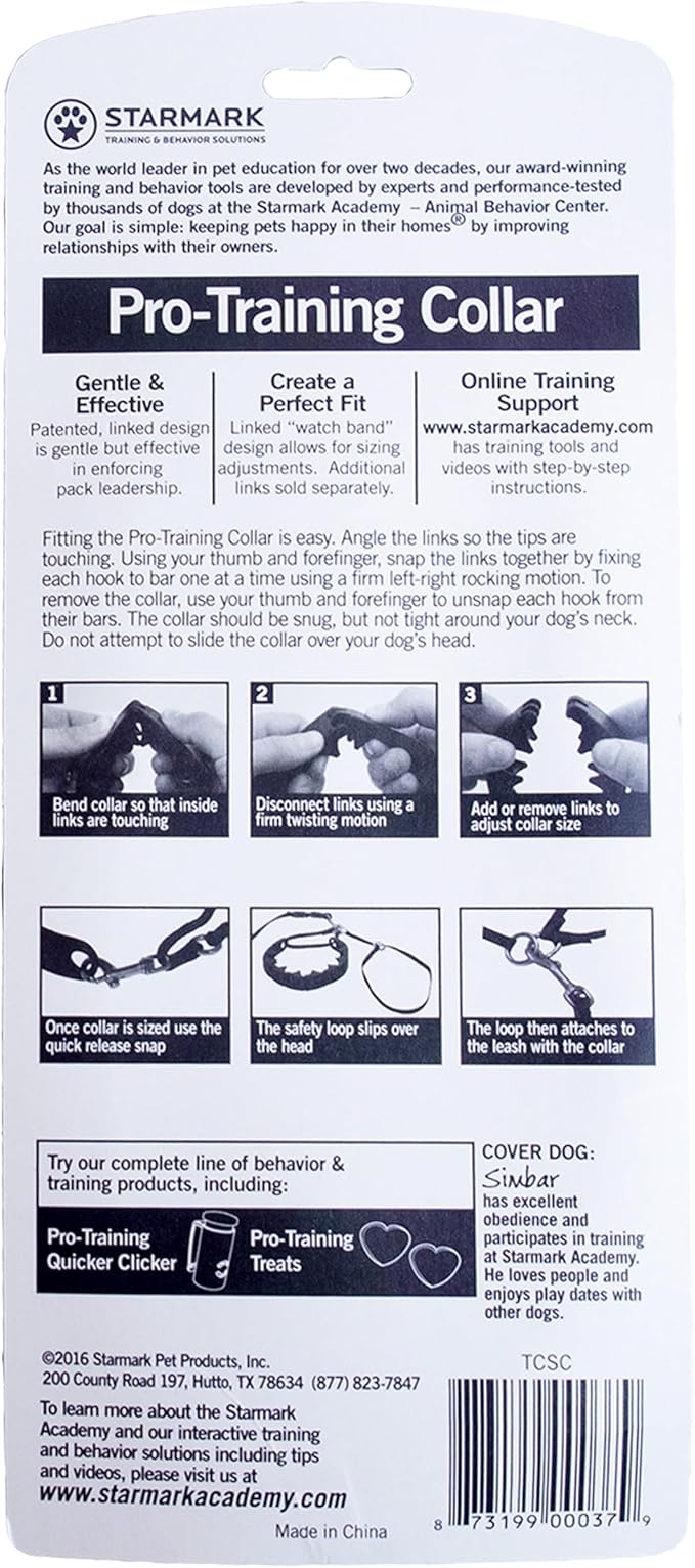 Starmark Pro-Training Dog Collar Small,(Pack of 12)
