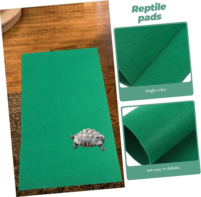 BESPORTBLE Reptile Mat Warm Cushion for Tortoises Lizards and Spiders and Practical Heating Pad for Pets for Climbing and Sleeping