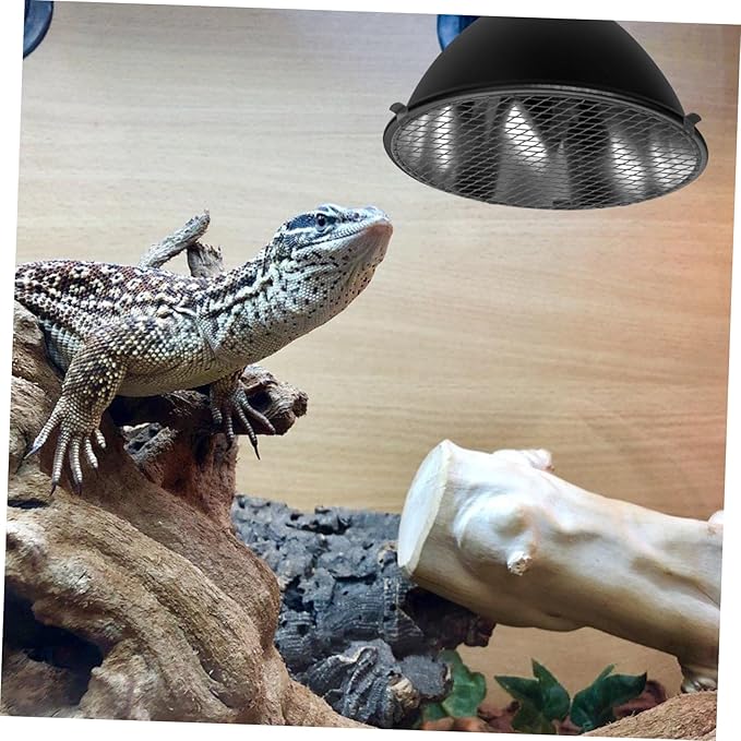 Reptile Enclosure Heat Lamp Cover Mesh Safety Mesh for Reptile Tank BBQ Lamp Protector
