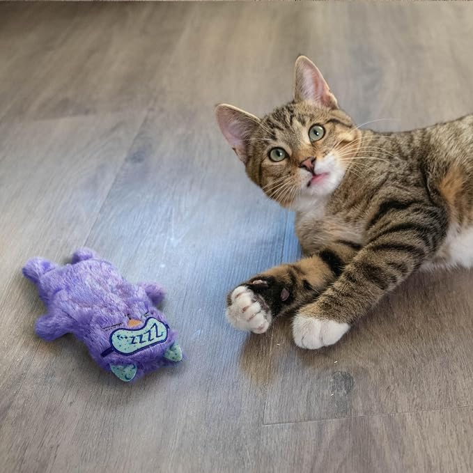 Catstages Purr Pillow Cat Toy ?€? Plush Cat Toy with Touch-Activated Purr for Calming Cats & Kittens - Image 8
