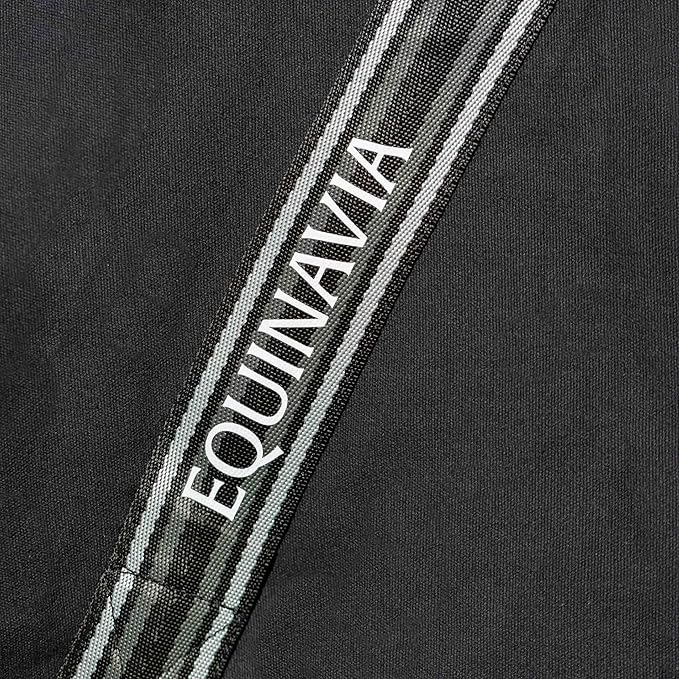 Equinavia Fryd 100% Cotton Stable Blanket for Horses | No Fill - Black - 76 in