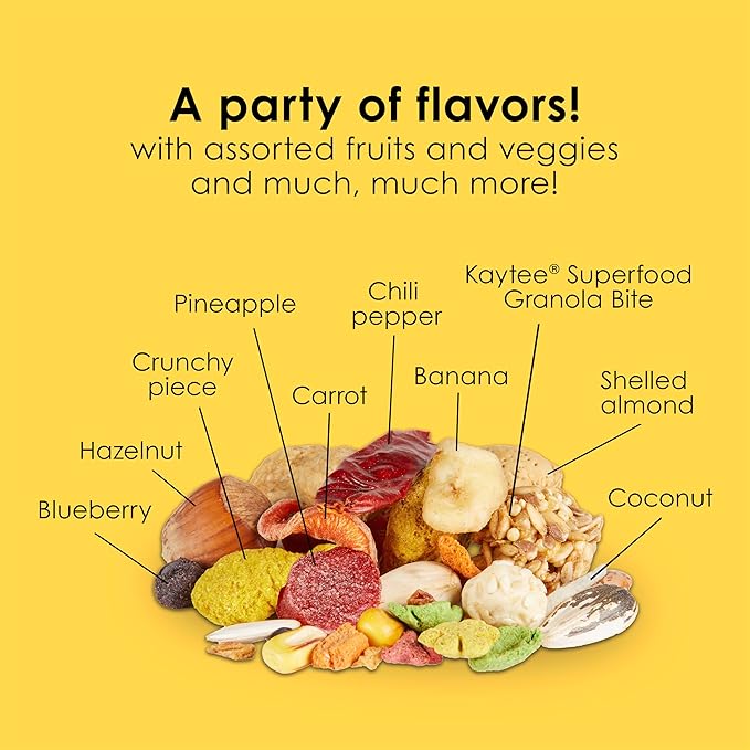 Kaytee Fiesta Macaws Bird Food 25 lb
