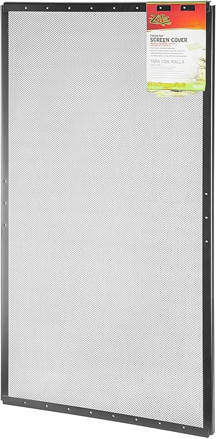 Zilla Fresh Air Fine Mesh Screen Cover 50 Gallon Tank (36" Long x 18" Wide) - Pack of 2