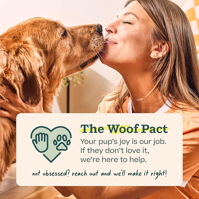 WOOF Pupsicle Refill Pops - Low-Mess Dog Snacks - with Peanut Butter and Beef - Dog Treats - Long Lasting - Large Pops - 7 Count - 2 Pack