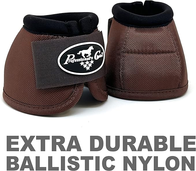 Professional's Choice Horse Equine Overreach Ballistic Bell Boots Navy Blue