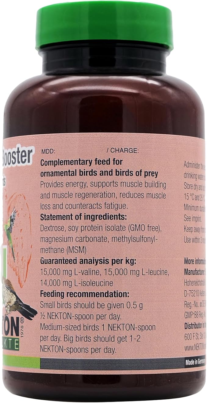 Nekton-Booster for Birds 130g / 4.59oz, White
