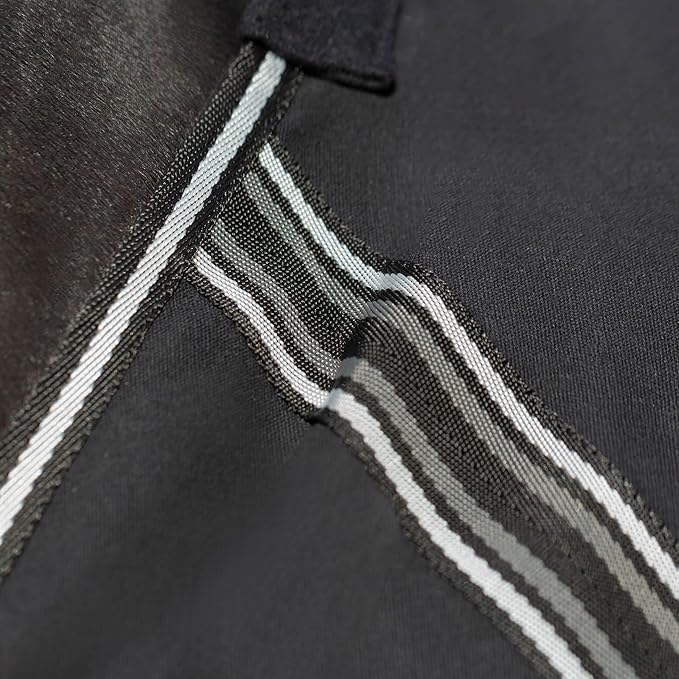 Equinavia Fryd 100% Cotton Stable Blanket for Horses | No Fill - Black - 76 in