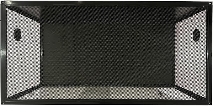 120 Gallon Reptile Terrarium, Bearded Dragon Tank 4ft x 2ft x 2ft, Reptile Enclosure with Sliding Glass Doors & Screen Ventilation Top for Lizard, Chameleon, Snake,Snake Enclosure with Easy Assembly