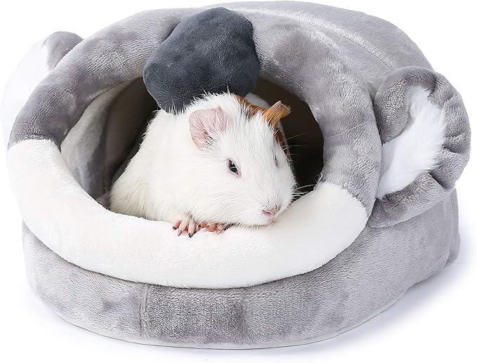 JanYoo Warmer Hedgehog Supplies Toys House Cage Accessories Bed Sleeping Bag (L,Koala)