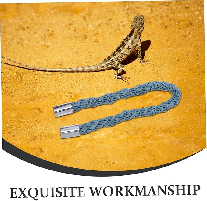 VANZACK Crab Reptile Climbing Rope Swing Fun Activity for Bearded Dragons Snakes Lizards