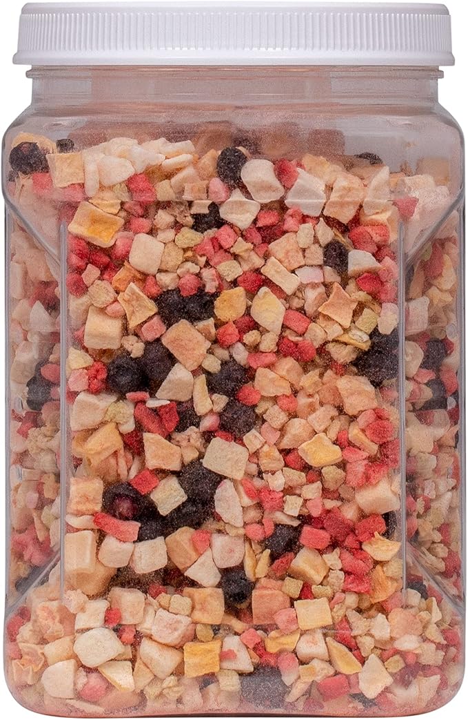 Healthy Herp Fruit Mix Instant Meal Reptile Food - Bearded Dragon Accessories & Bearded Dragon Food - Nutritious Blend for Bearded Dragons, Box Turtles, Tortoises, Hermit Crabs - 8.05 oz (230g)