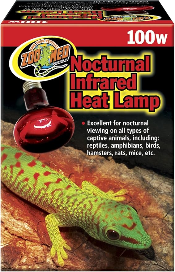 Zoo Med Nocturnal Infrared Heat Lamp 100 Watts