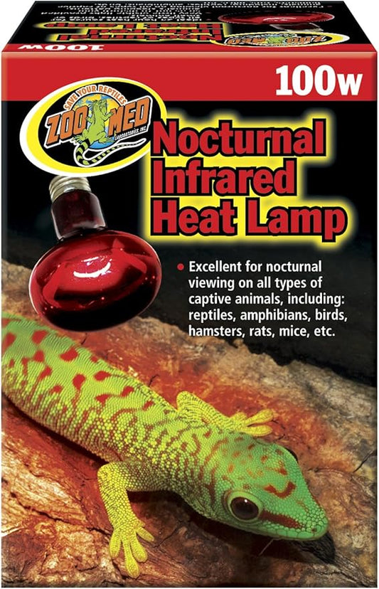 Zoo Med Nocturnal Infrared Heat Lamp 100 Watts
